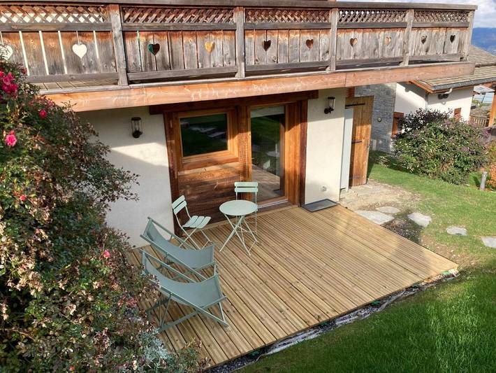 Gîte pour 4 personnes, avec jardin et vue dans Office De Tourisme De Combloux - 4