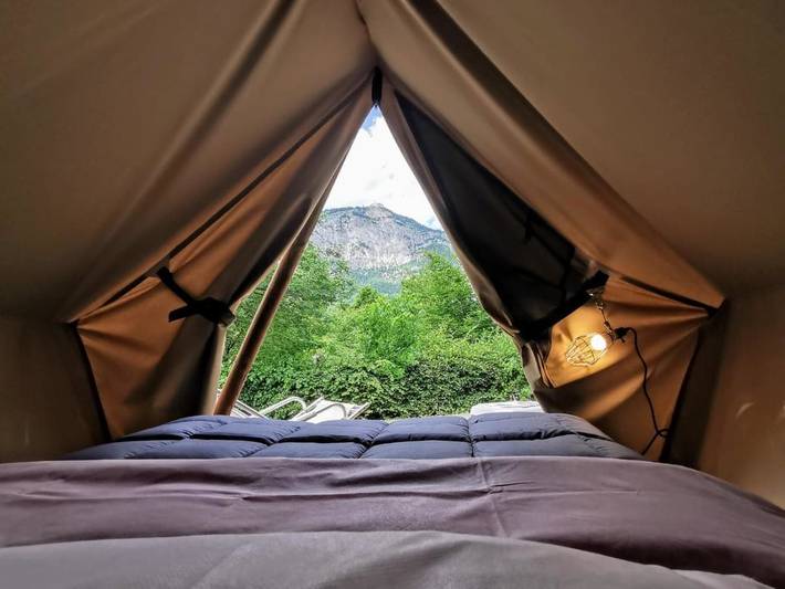 Location de vacances pour 2 personnes, avec jardin ainsi que vue et terrasse, animaux acceptés à Saint-Michel-de-Maurienne - 3