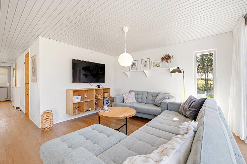 Entspannen im Ferienhaus mit Kamin  in Houstrup, Varde