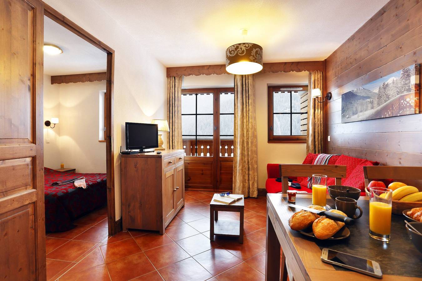 Entire apartment, Residence Le Grand Lodge in Châtel, Les Portes du Soleil