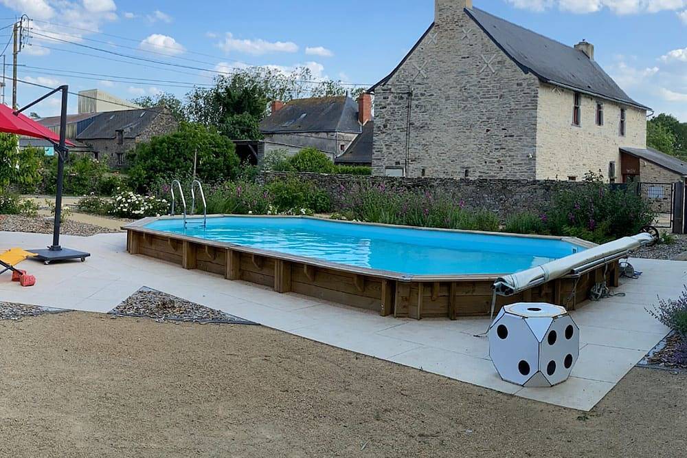 Geräumiges Landhaus mit Privatem Pool und Eingezäuntem Garten in Pannecé, Loire-Tal