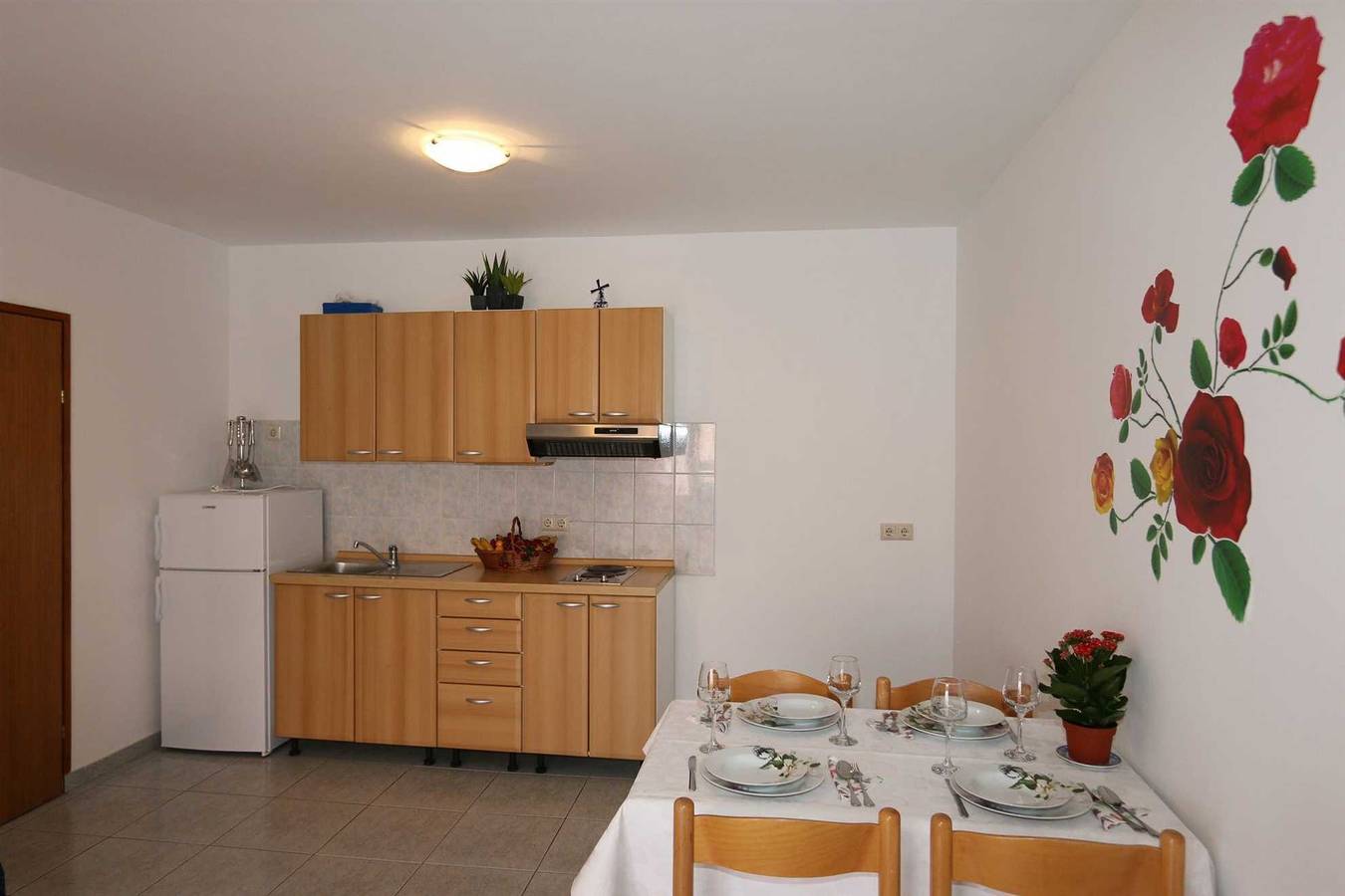 Ganze Wohnung, Ferienwohnung für 4 Personen in Soline, Krk