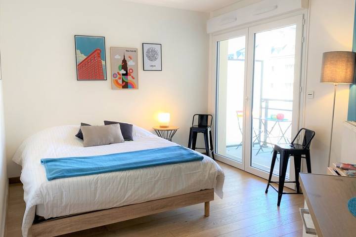 Vakantiewoning voor 2 personen, met Balkon in Caen