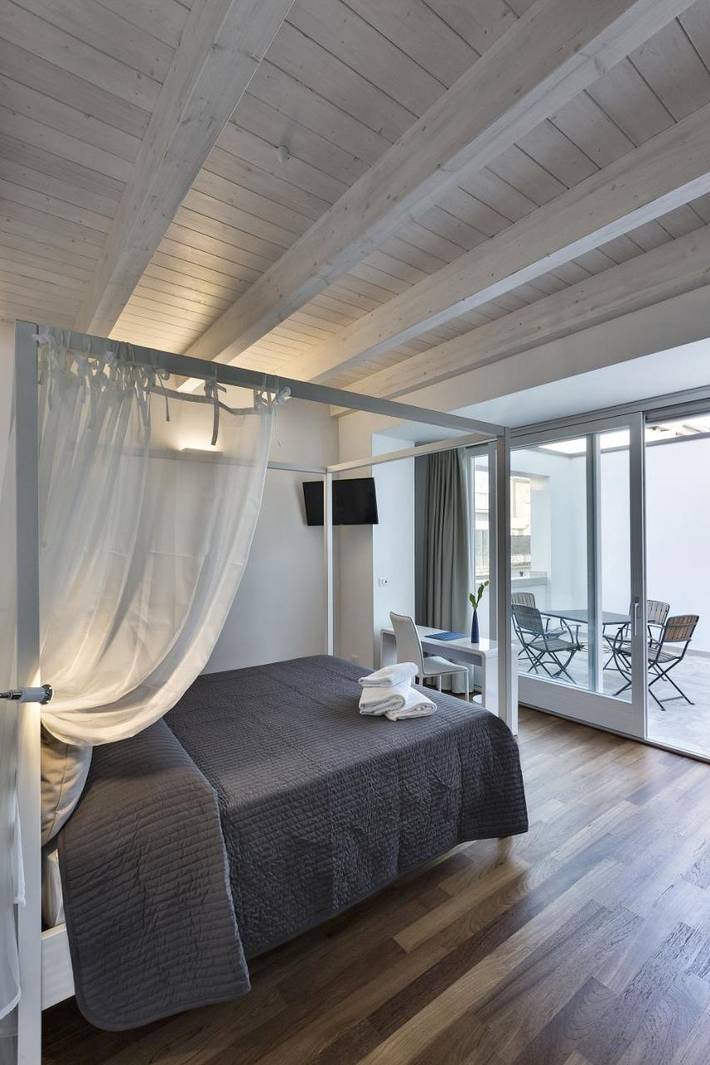 Chambre d’hôte pour 2 personnes, avec Balcon ainsi que Terrasse et Vue à Bitonto