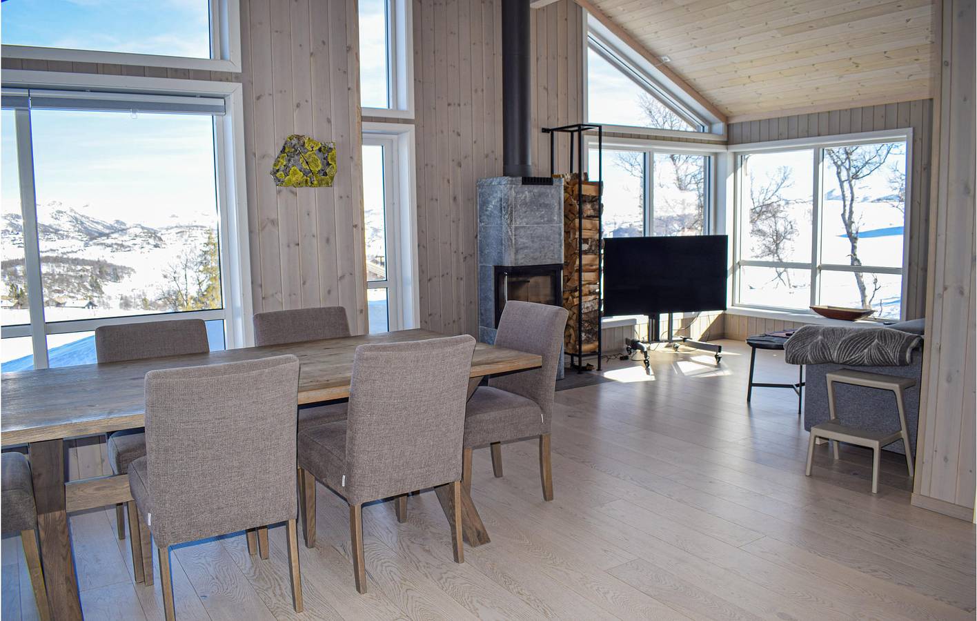 Ferienhaus für 7 Personen mit Garten in Vinje