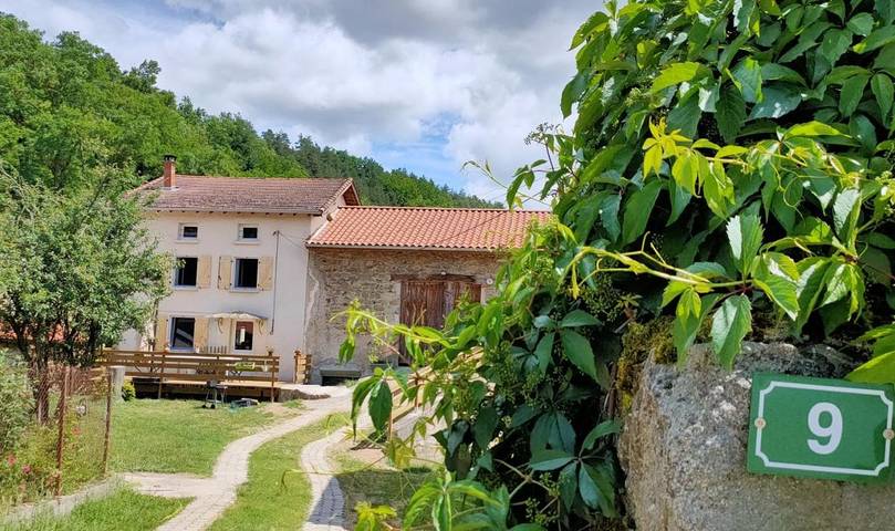 Maison de vacances pour 10 personnes, avec vue et jardin