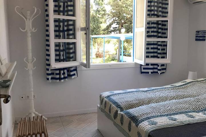 Strandvilla: Villa Thalassa (direkt am Strand, freistehend!) in Gennadi, Rhodos