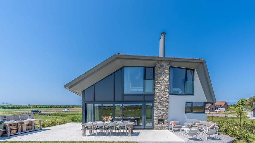 Ferienhaus für 9 Personen, mit Sauna und Terrasse in De Waal