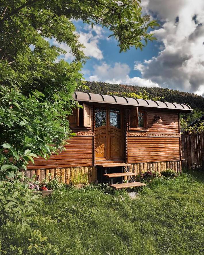 Gîte pour 3 personnes, avec Jardin et Vue