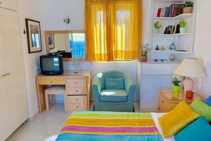 Afrodite Villa Aan De Zee In Een Privéresort, Met Privé Strand En Zwembad in Ornos, Mykonos
