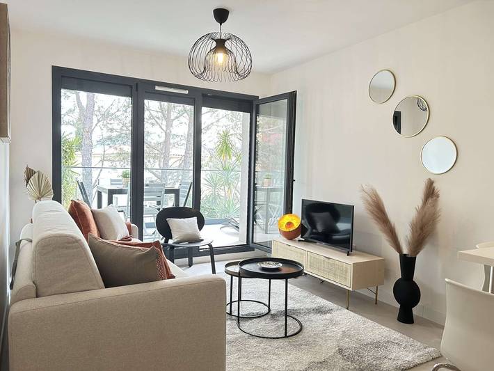 Appartement de vacances pour 4 personnes, avec terrasse à Sainte-Maxime