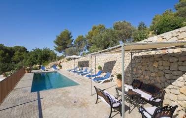 Ferienhaus in Sant Mateu d'Albarca, Sant Antoni de Portmany für 8 