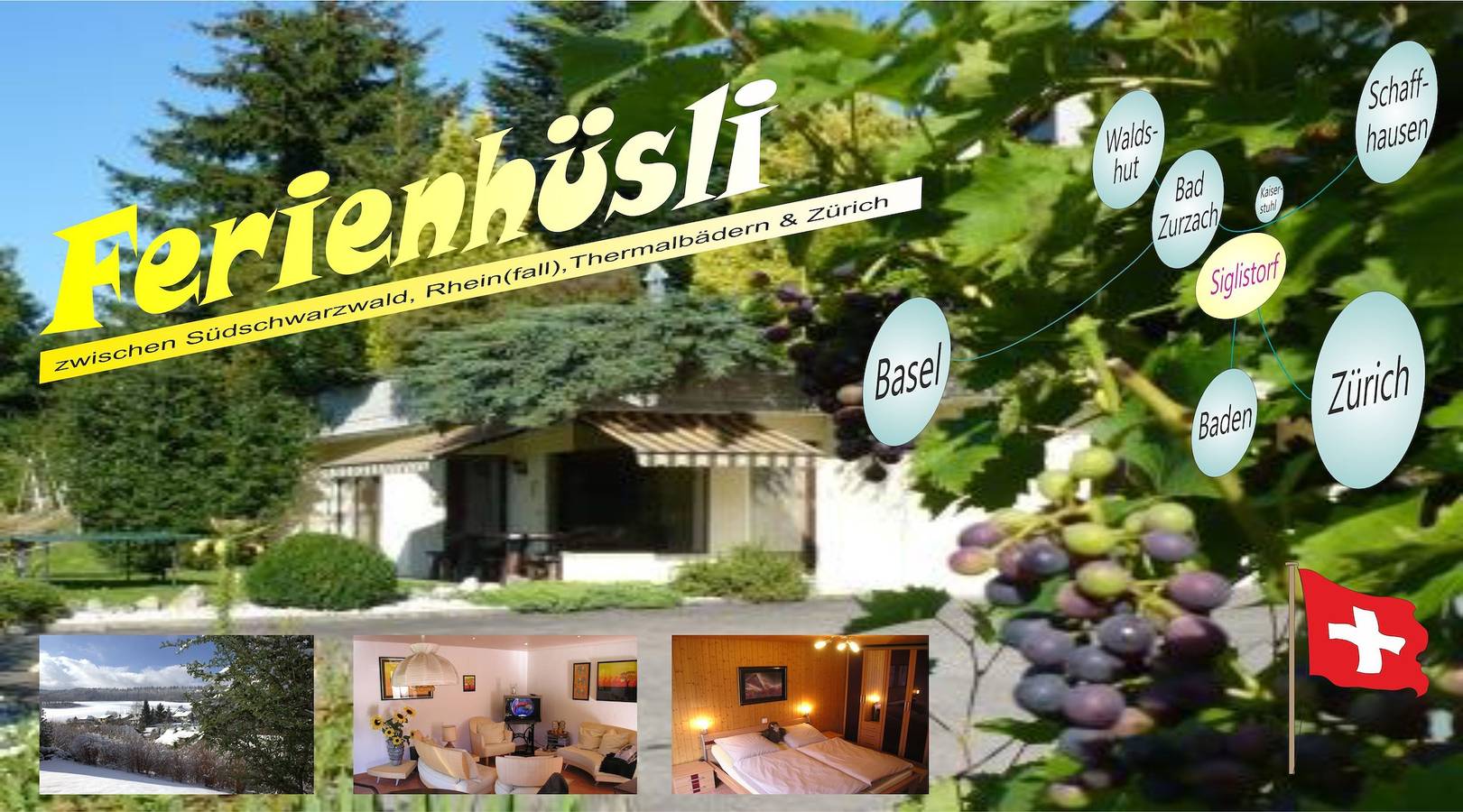 Apartamento vacacional entero, Ferienhüsli - Entspannung pur in Aargau-Basel