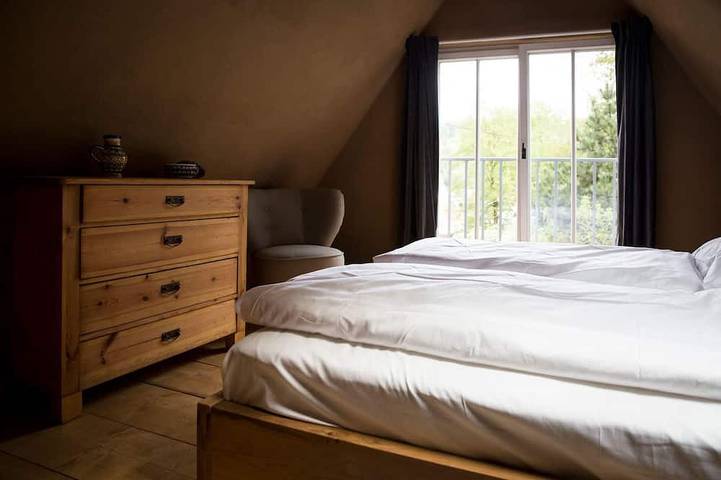 Ferienwohnung für 3 Personen, mit Balkon und Garten sowie Sauna in Krippen - 3