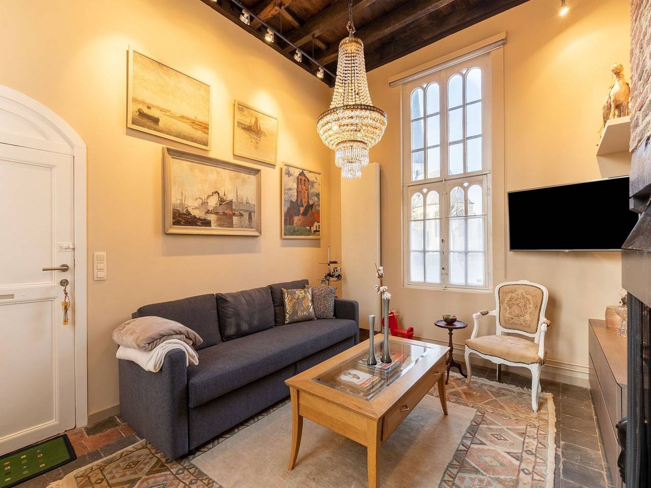 Mystique apartment in Kruibeke at Wissekerke Castle in Bazel, Kruibeke