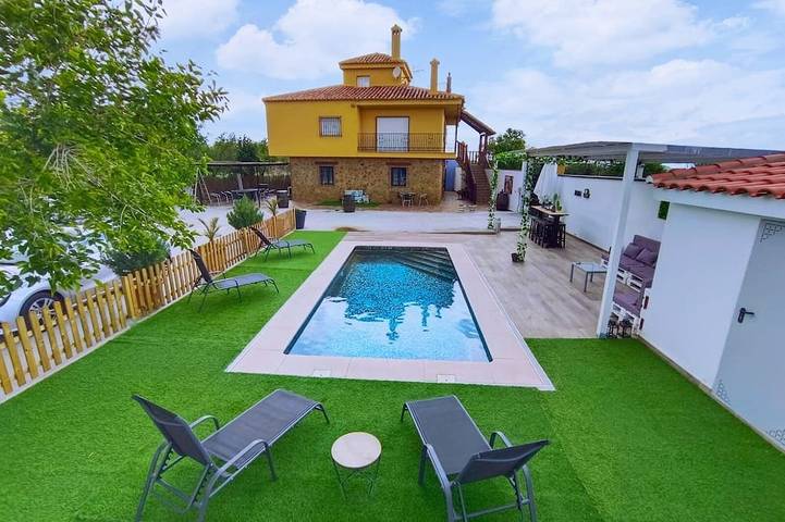 Maison de vacances pour 12 personnes, avec jardin et balcon