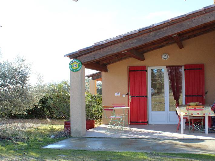 Gîte pour 4 personnes, avec Terrasse et Jardin