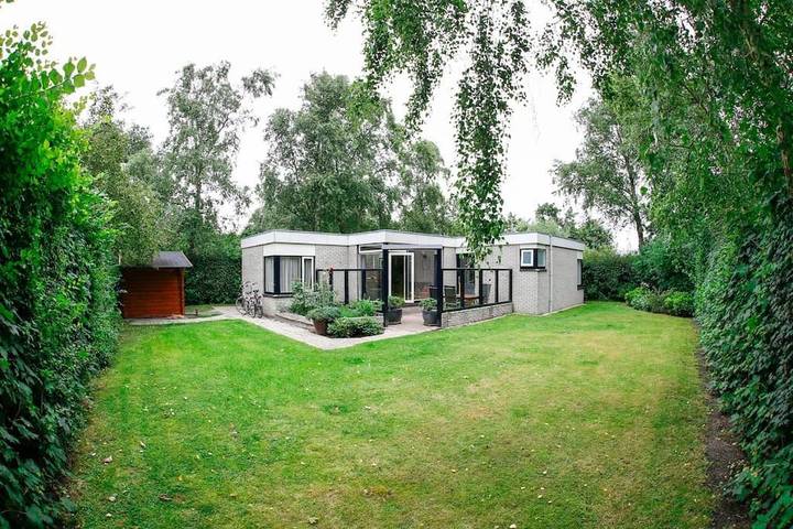 Ferienhaus für 5 Personen, mit Terrasse und Garten sowie Ausblick