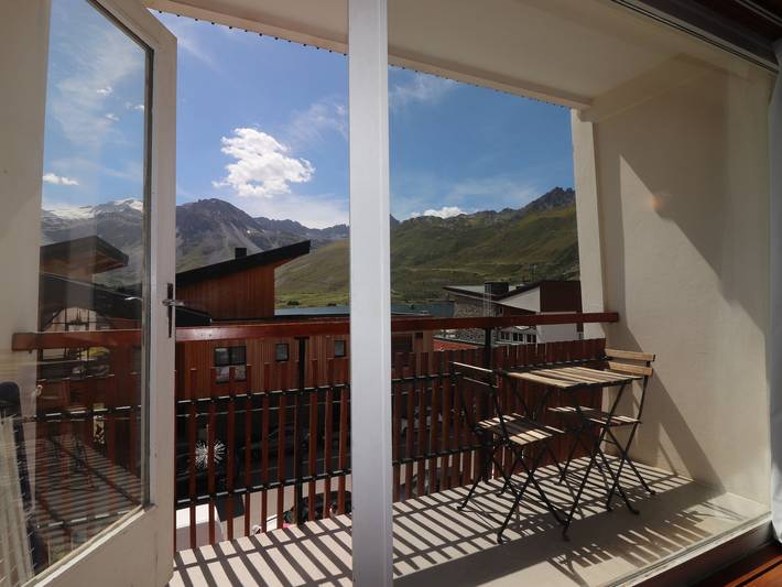 Gehele studio, Bright studio in Tignes, balcony, pets allowed in Tignes, Massif de la Vanoise