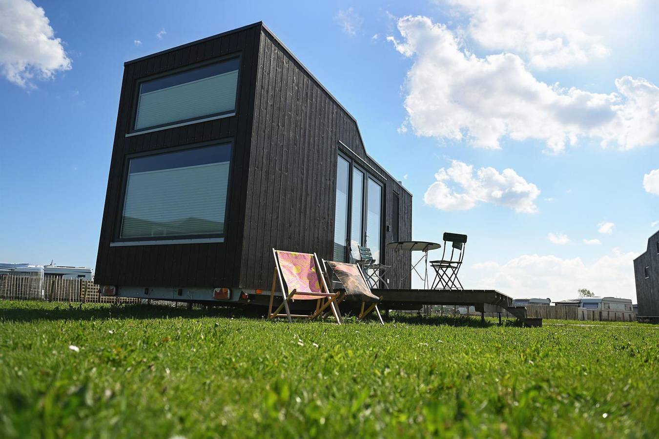 Nachhaltiges Übernachtungserlebnis im Green Tiny House Nature an der Nordsee in Harlesiel Strand, Wittmund