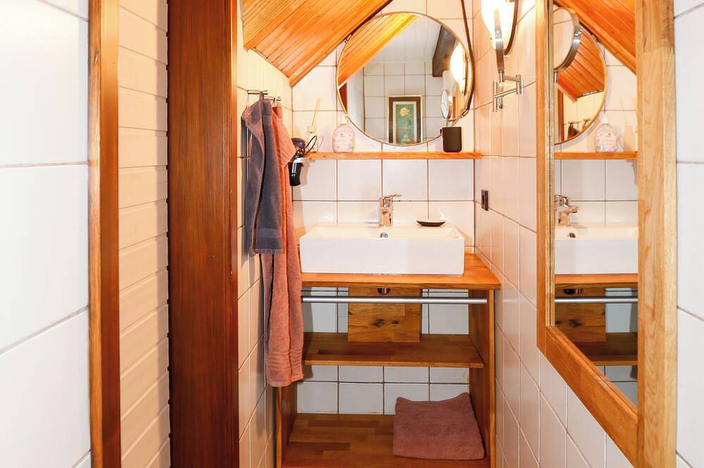 Romantisches Ferienhaus mit Sauna und Galerie mit Kamin in Landkreis Südwestpfalz