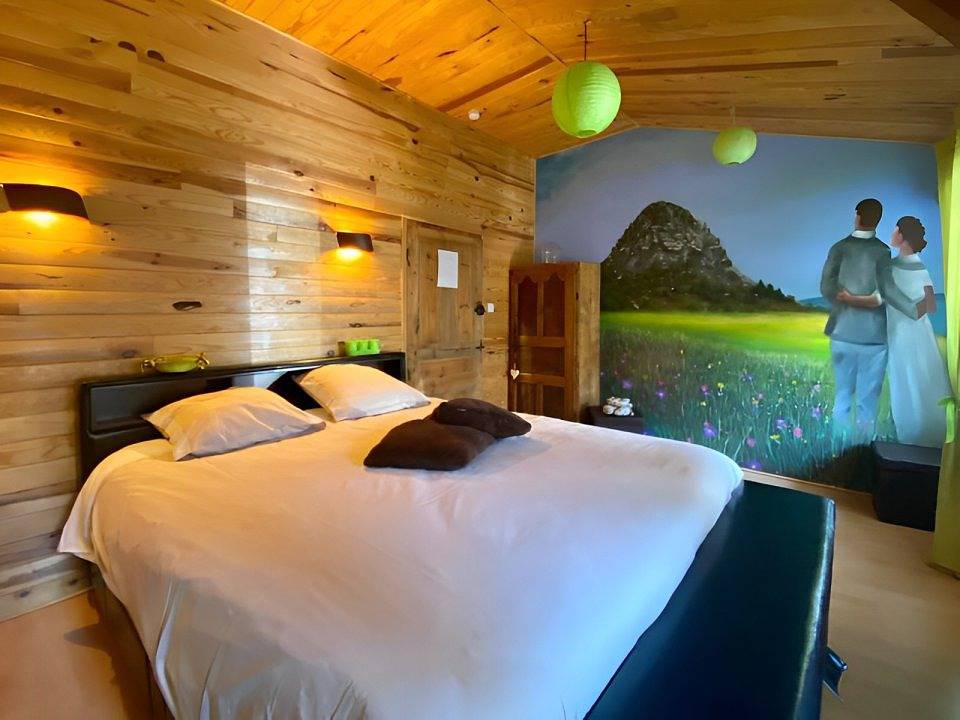La Dromandise - Chambre Mariage in Saint-Arcons-de-Barges, Massif central