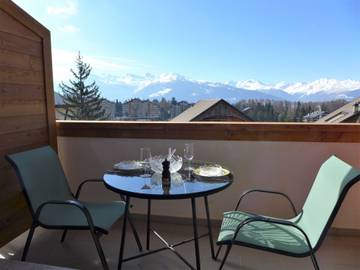 Gîte pour 2 personnes, avec balcon à Crans-Montana