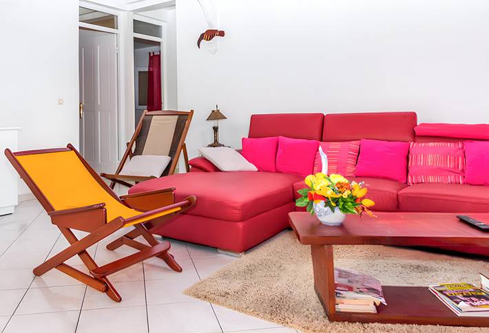 Villa pour 6 personnes, avec terrasse ainsi que piscine et jardin en Guadeloupe - 4