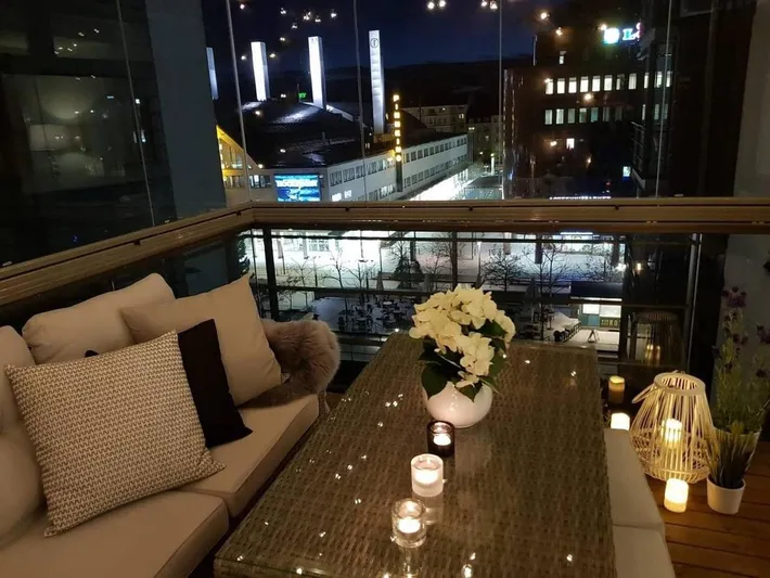 Ferienwohnung für 4 Personen, mit Sauna und Ausblick sowie Balkon - 1
