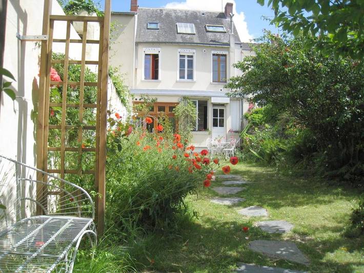 Chambre d’hôte pour 4 personnes, avec Terrasse et Jardin à Angers