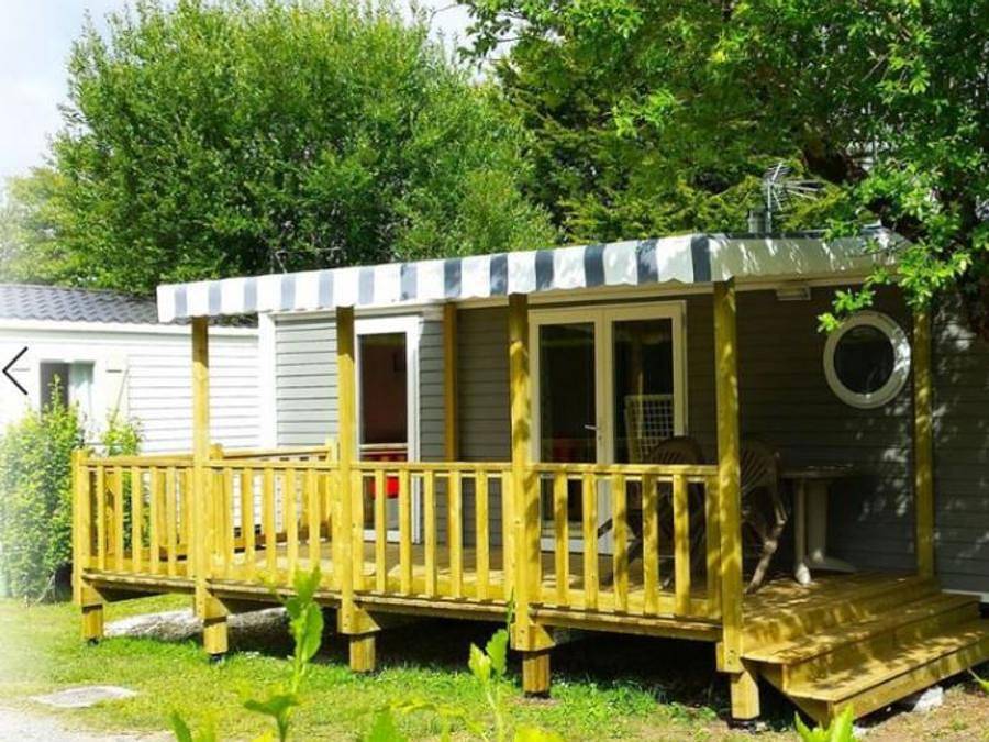 Camping Paradis les Pins - Royan - Mobilheim 4 personen - Comfort + 2 Zimmer 4 Personen in Saint-Palais-sur-Mer, Côte de Beauté