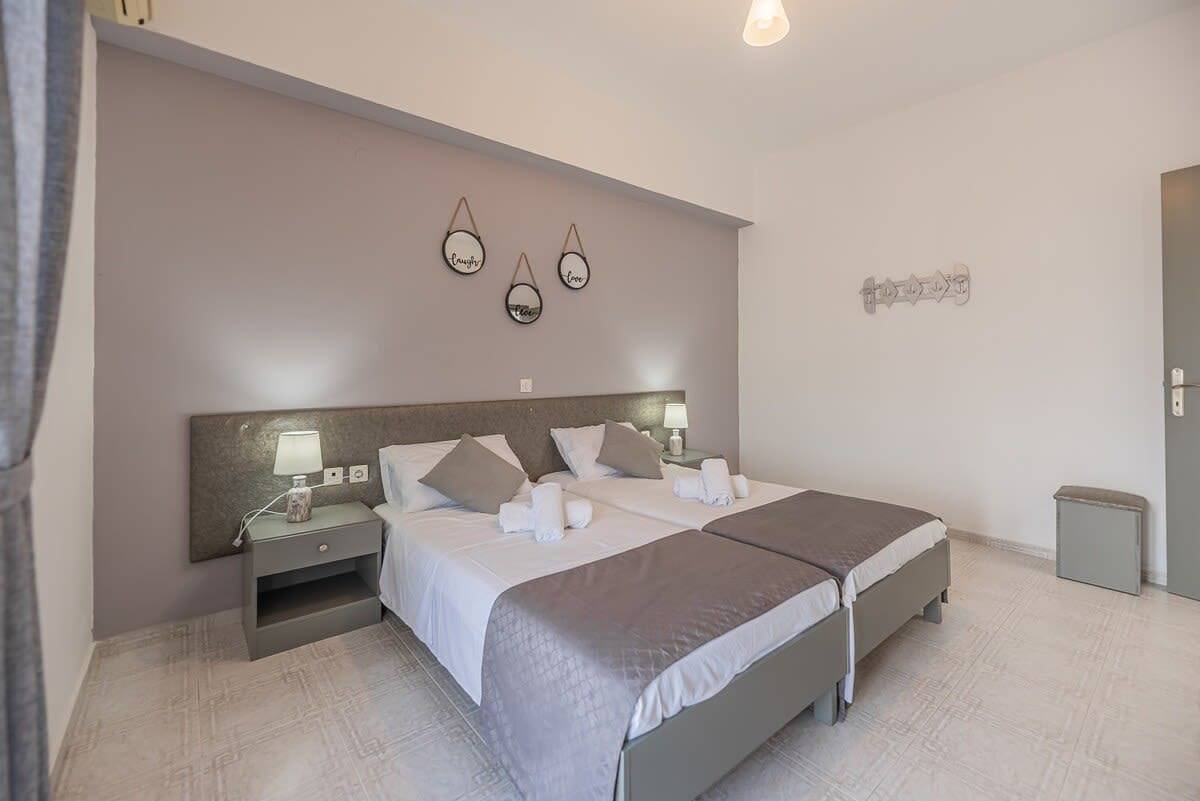 Ganze Wohnung, Ferienwohnung für 3 Personen mit Garten in Archangelos, Rhodos