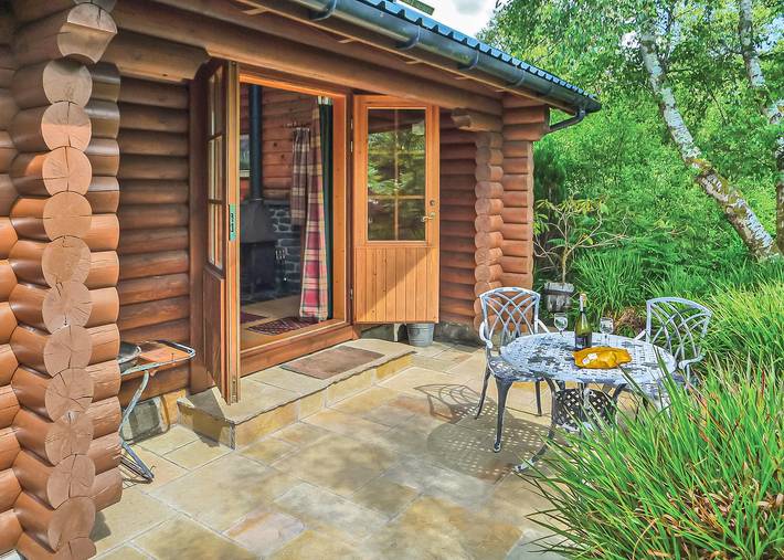 Chalet for 2 people, with sauna in Scotland
