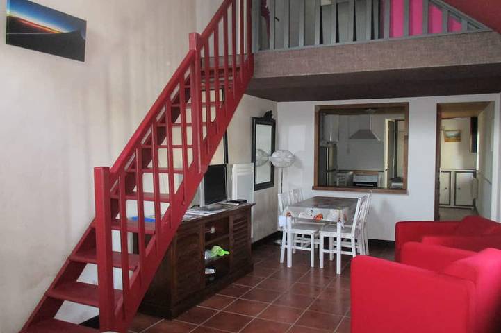 Appartement de vacances pour 4 personnes, avec jardin