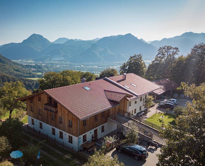Bauernhof für 4 Personen, mit Balkon und Terrasse sowie Garten