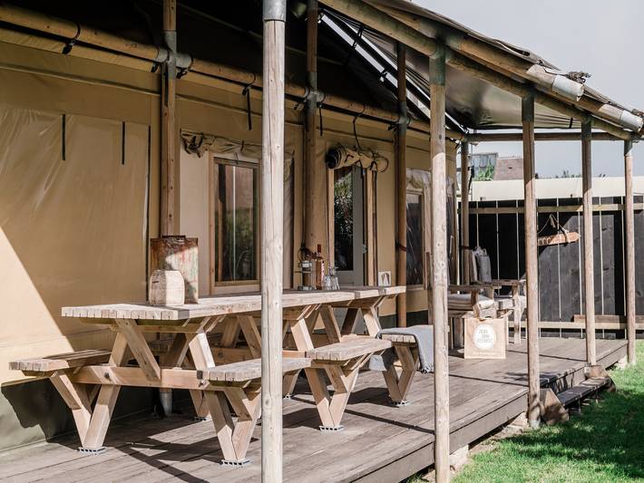 Camping für 6 Personen, mit Garten, mit Haustier in Nordholland - 2