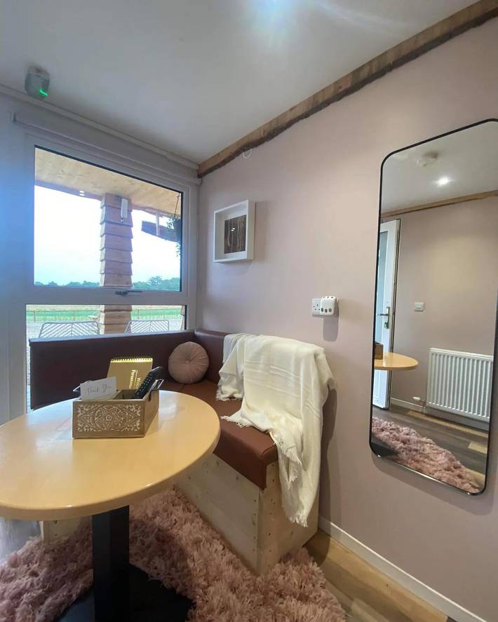 Lodge für 2 Personen mit Terrasse in Grafschaft Down