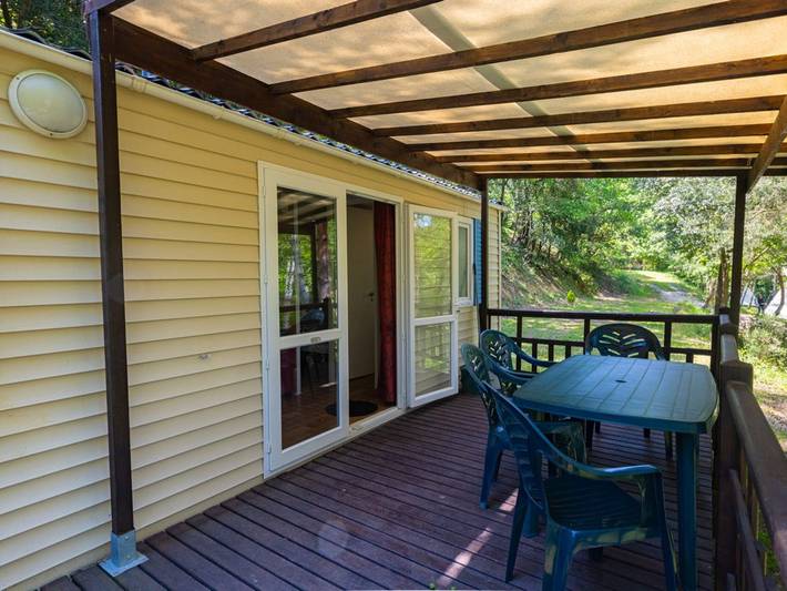 Mobil home pour 6 personnes, avec terrasse et piscine, animaux acceptés à Fenouillet - 2