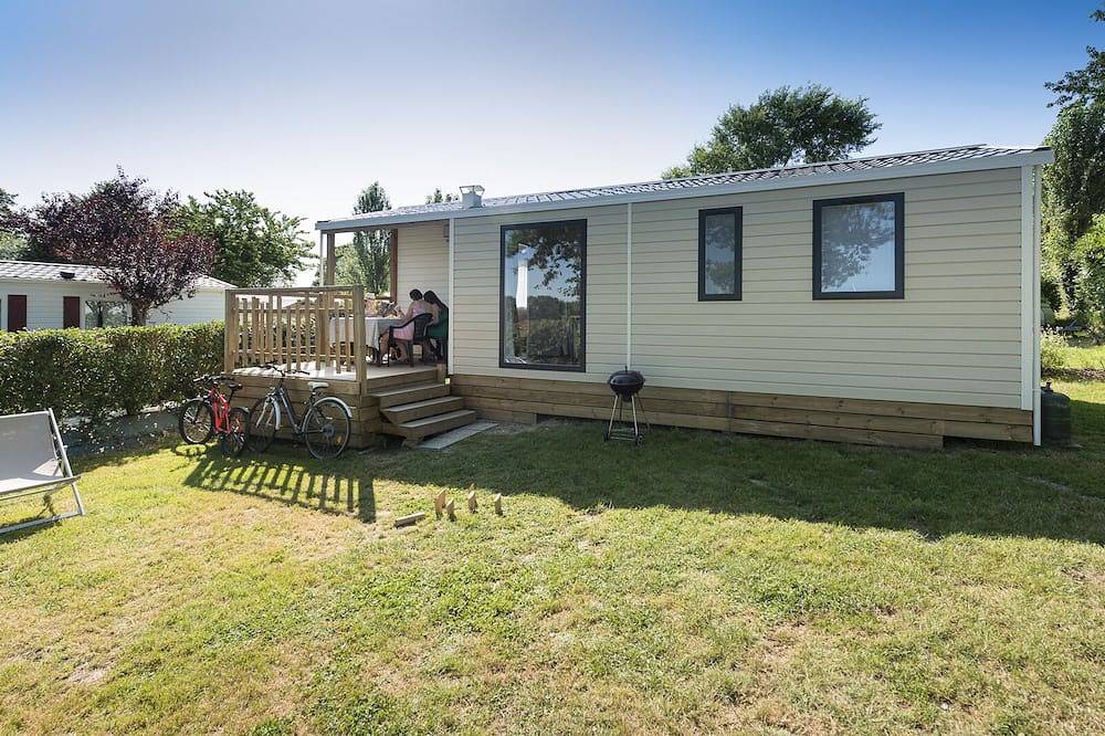 Mobile Home cosy 3 chambres  - Camping Les Rives de Vilaine ** in Férel, Côte des Mégalithes