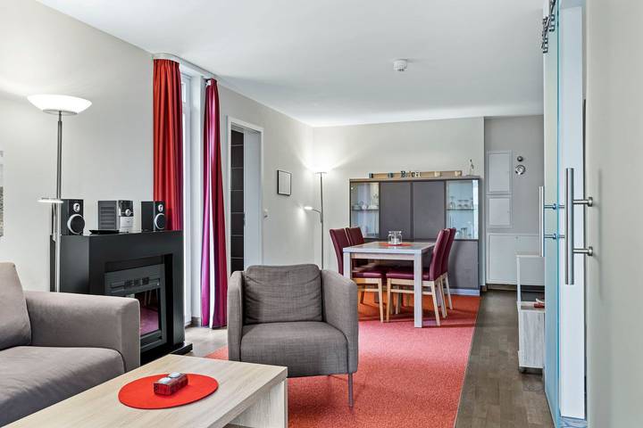 Ferienwohnung für 2 Personen, mit Ausblick und Sauna sowie Terrasse in Wremen - 4