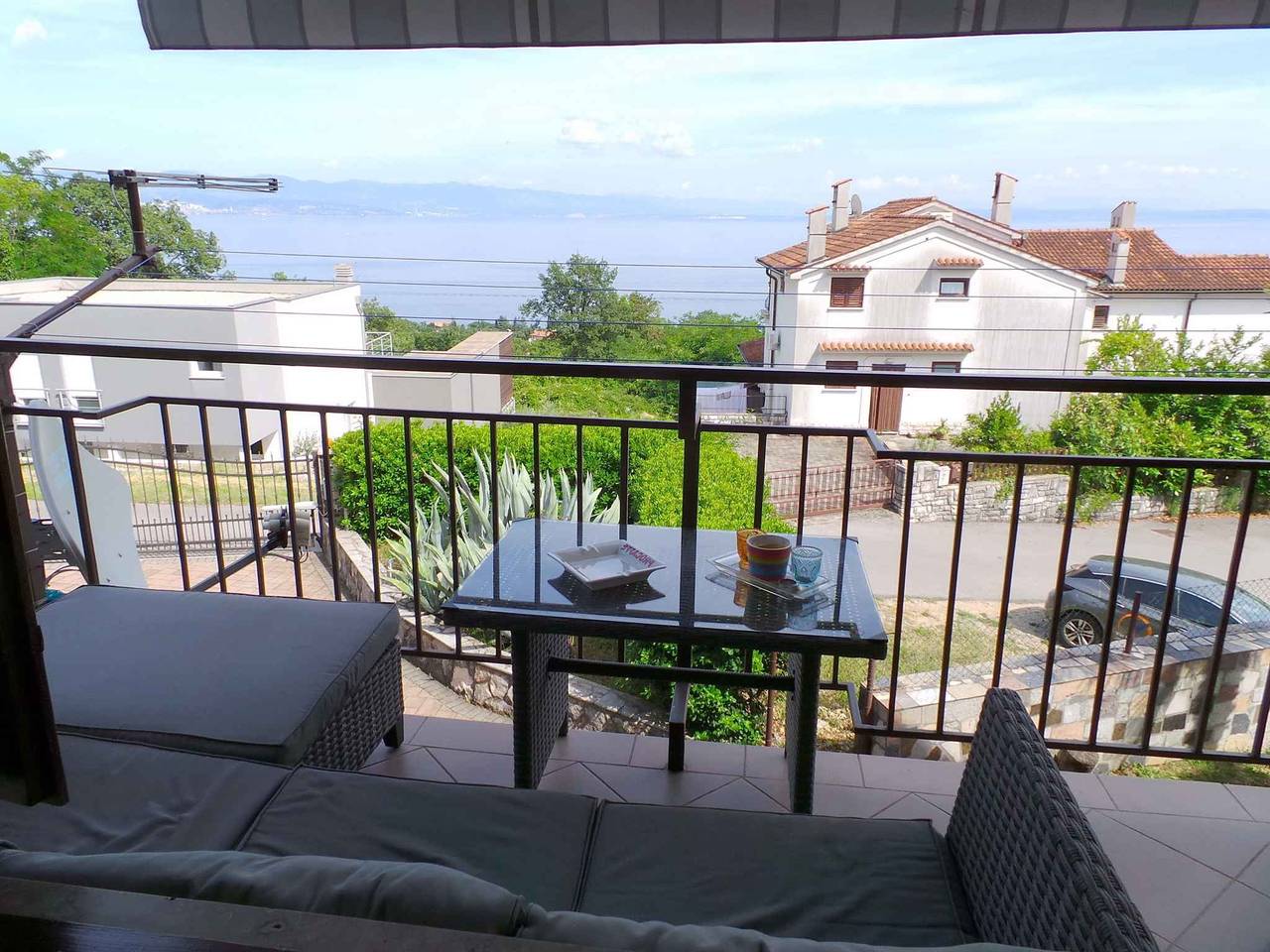 Ganze Ferienwohnung, Ferienwohnung mit Meerblick  in Lovran, Opatija Riviera