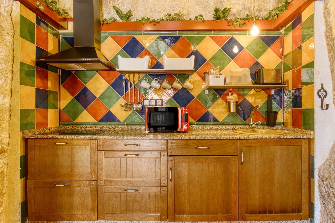 Hus på landet för 4 Personer med balkong in Bocairent, Valencia provins