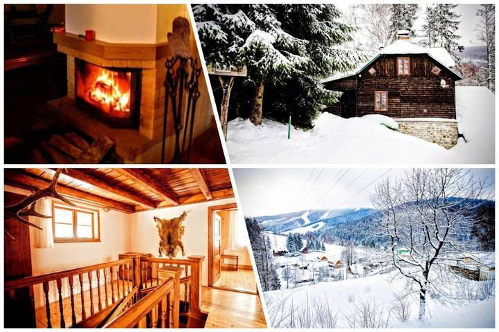 Chalet für 20 Personen, mit Ausblick und Sauna sowie Garten und Pool - 1