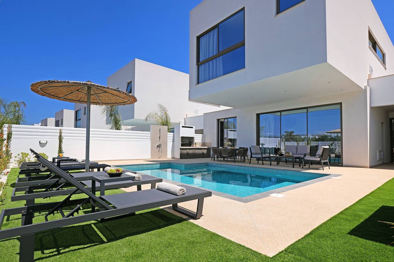 Villa für 7 Personen mit Pool in Protaras, Südzypern