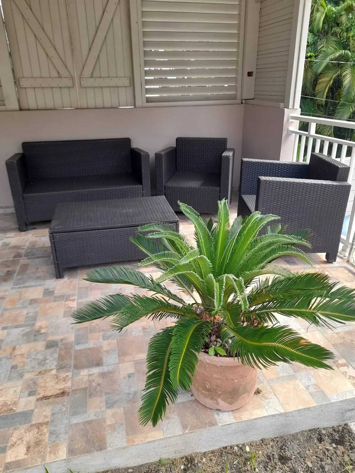 Apartamento entero, Apartamento cómodo con vistas al mar in Gros-Morne, Martinica