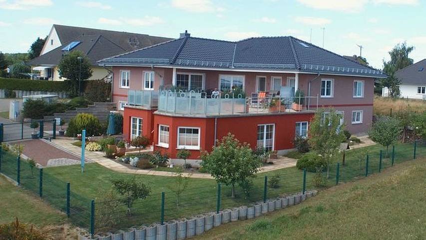 Ferienwohnung für 2 Personen, mit Garten und Ausblick sowie Seeblick in Wolgast