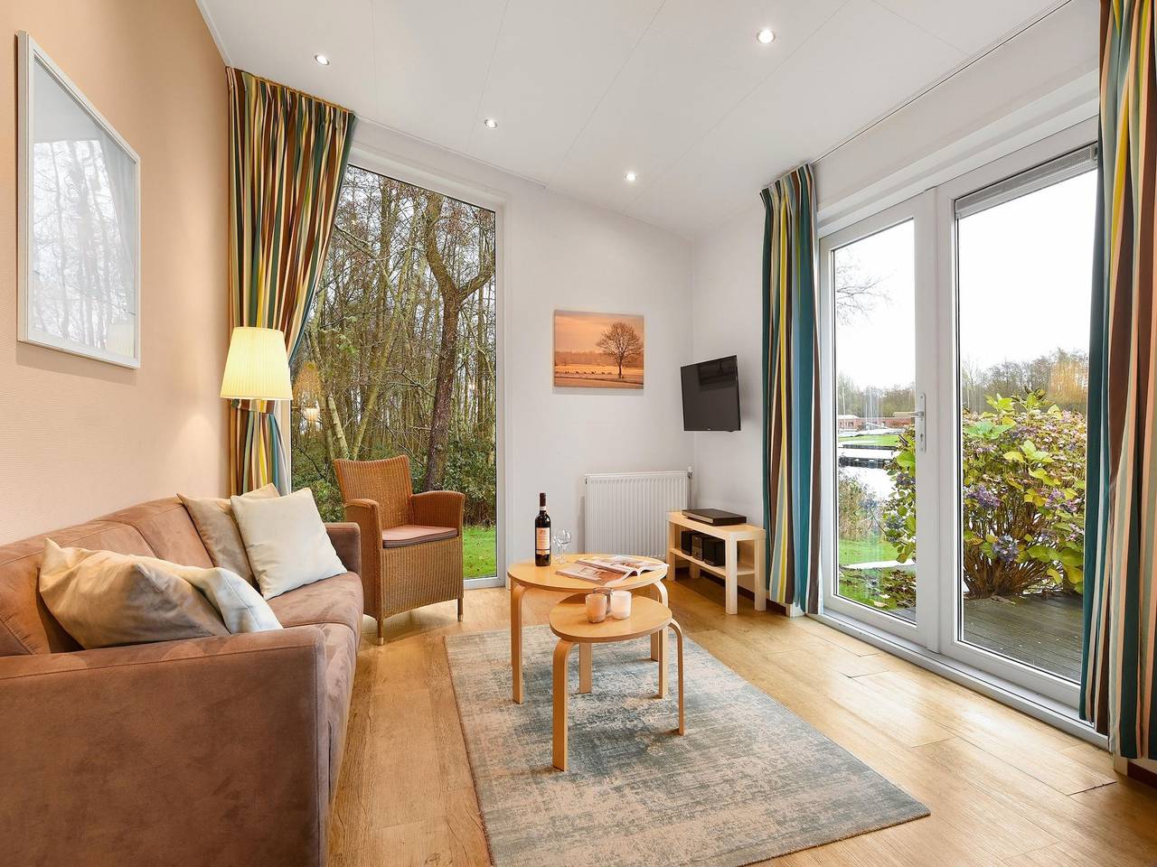 Scenic Holiday Chalet in Drenthe in Drenthe