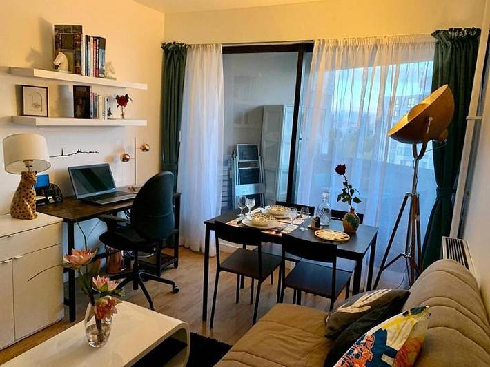 Gîte pour 2 personnes, avec balcon dans Lac De Creteil Creteil