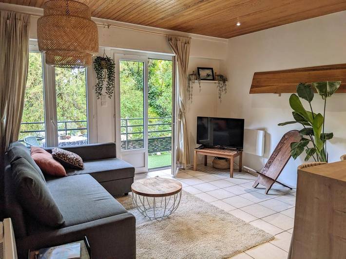 Gîte pour 4 personnes, avec Balcon et Terrasse dans Plage Naturistes