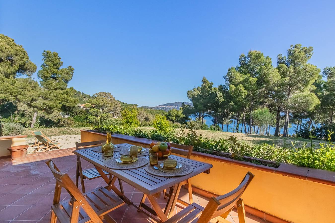 Ferienhaus für 6 Personen mit Terrasse in Spiagga Margidore, Capoliveri